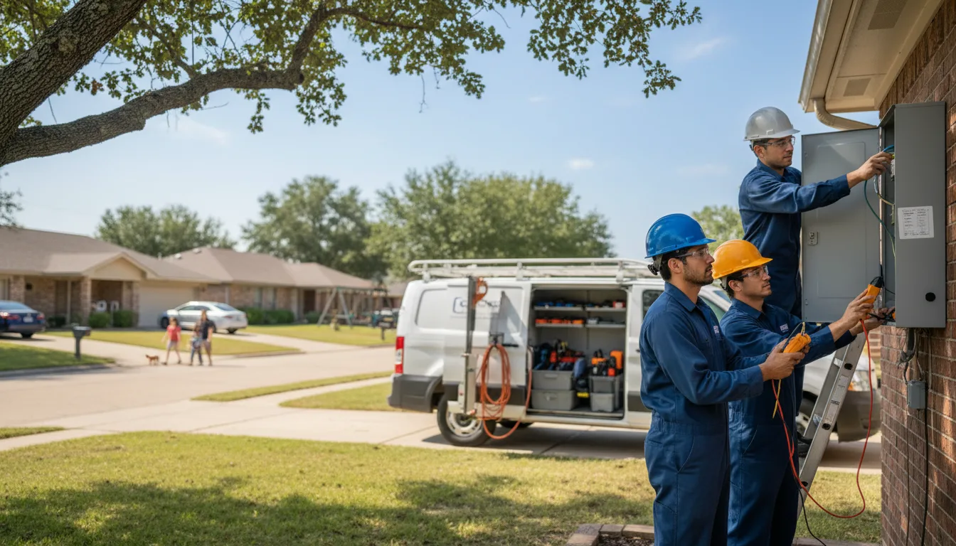Certified electrician providing emergency electrical services in Celina, TN